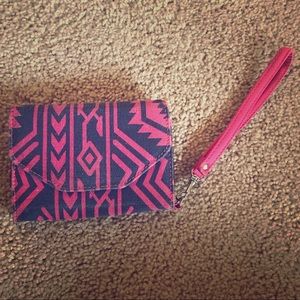 Target Aztec Print Wristlet